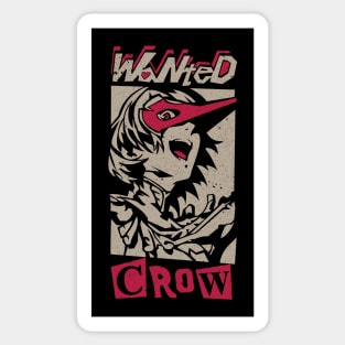 Wanted Crow Sticker